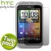HTC WILDFIRE S SP-P550 -2 SZT ORYGINALNA FOLIA PPROTECTOR LCD